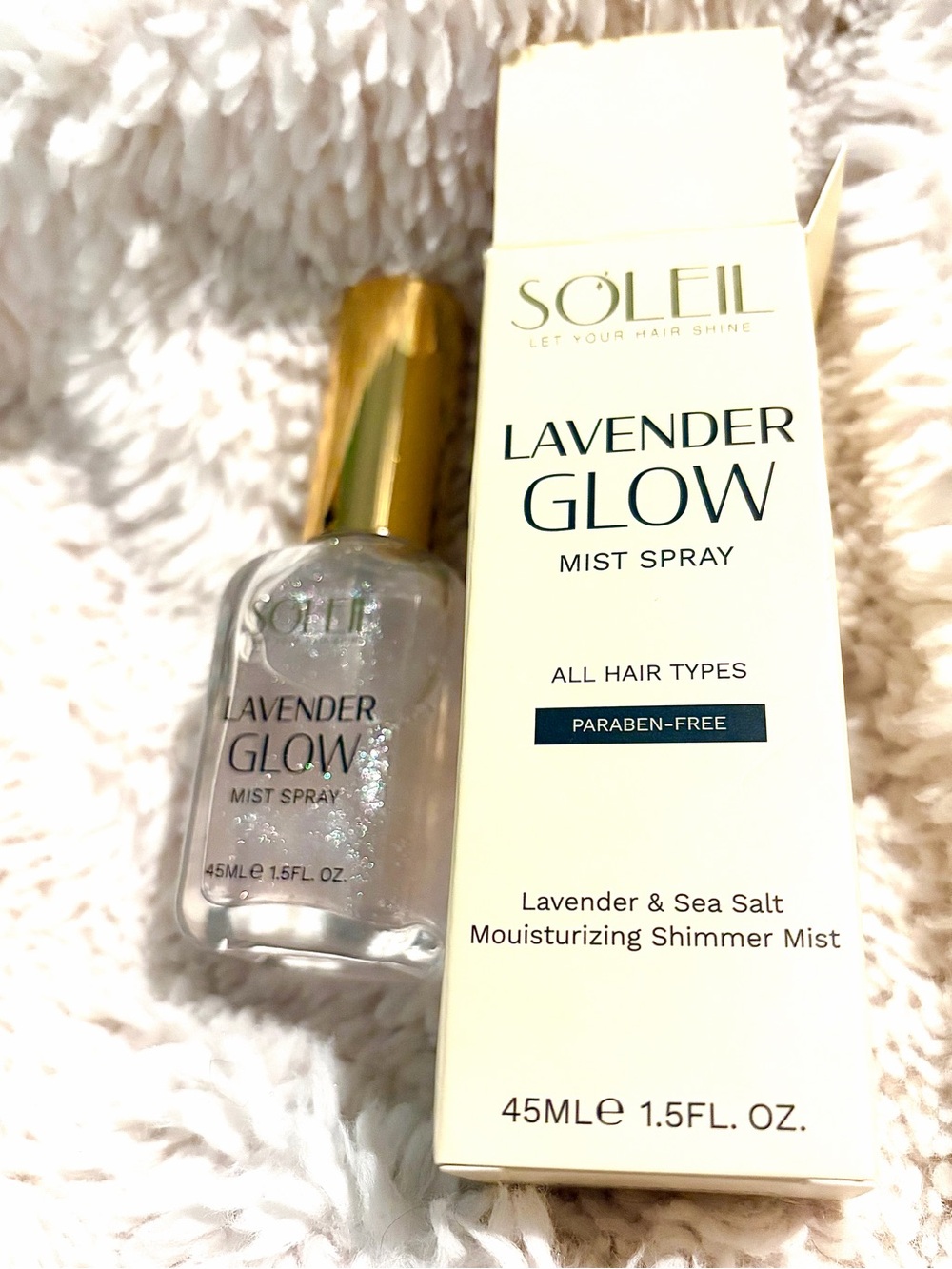 SOLEIL Lavender Glow Mist 1.5 Oz